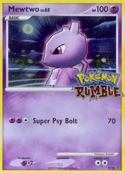 Mewtwo 9/16 — Pokémon Rumble