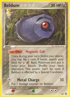 Beldum 22/40 — Nintendo Black Star Promos