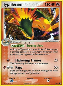 Typhlosion 34/40 — Nintendo Black Star Promos