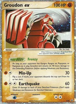 Groudon ex 38/40 — Nintendo Black Star Promos