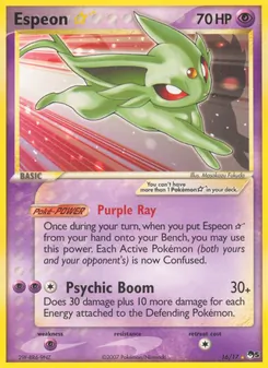 Espeon ★ 16/17 — POP Series 5