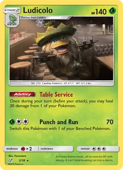 Ludicolo 2/18 — Detective Pikachu