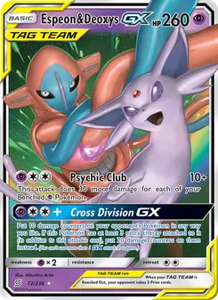 Mentali et Deoxys GX 72/236 — Unified Minds