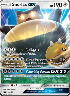 Ronflex GX SM05 — SM Black Star Promos