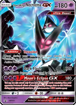 Necrozma Ailes de l’Aurore GX SM101 — SM Black Star Promos