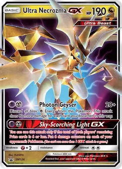 Ultra-Necrozma GX SM126 — SM Black Star Promos