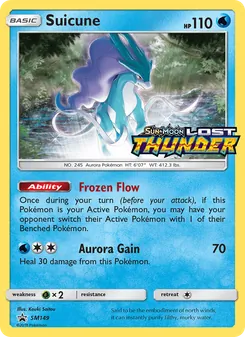 Suicune SM149 — SM Black Star Promos