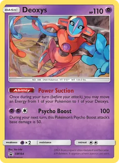 Deoxys SM164 — SM Black Star Promos
