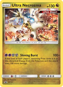 Ultra-Necrozma SM165 — SM Black Star Promos