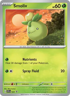 Smoliv 023/225 — SVP Black Star Promos