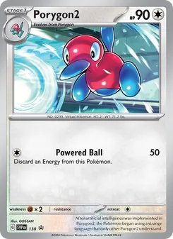 Porygon2 138/225 — SVP Black Star Promos