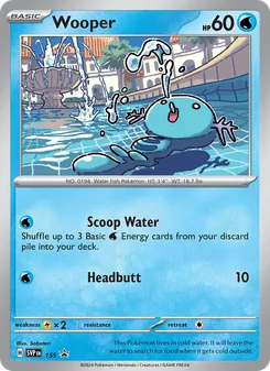 Wooper 155/225 — SVP Black Star Promos