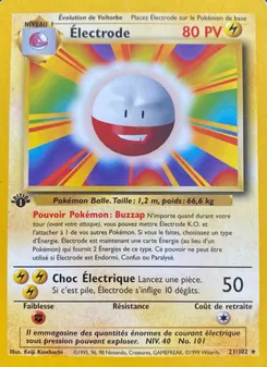 Électrode 21/102 — Base Set