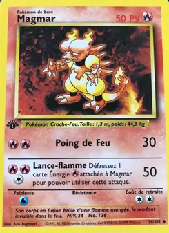 Magmar 36/102 — Base Set
