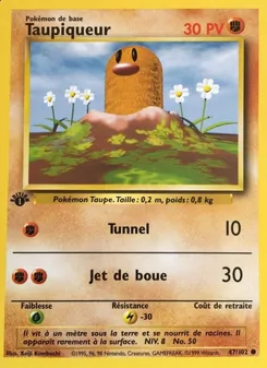 Taupiqueur 47/102 — Base Set