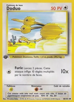 Doduo 48/102 — Base Set