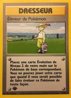 Éleveur de Pokémon 76/102 — Base Set