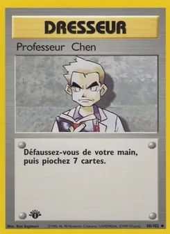 Professeur Chen 88/102 — Base Set