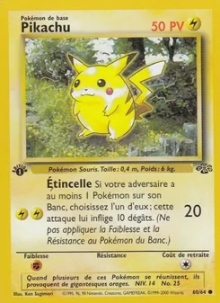 Pikachu 60/64 — Jungle