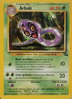 Arbok 31/62 — Fossil