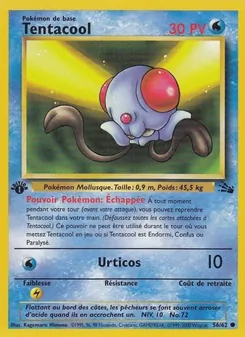 Tentacool 56/62 — Fossil