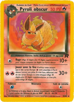 Pyroli obscur 35/82 — Team Rocket