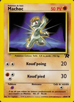 Machoc 59/82 — Team Rocket