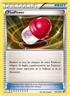 PlusPower 96/114 — Black & White