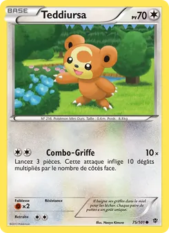 Teddiursa 75/101 — Plasma Blast
