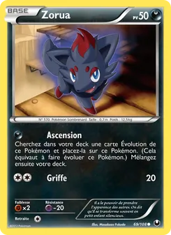 Zorua 69/108 — Dark Explorers