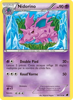 Nidorino 44/116 — Plasma Freeze