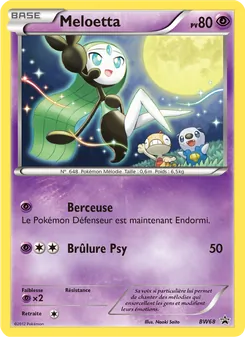 Meloetta BW68 — BW Black Star Promos