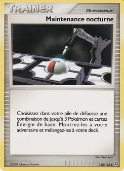 Maintenance nocturne 120/132 — Secret Wonders