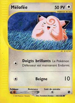 Mélofée 101/165 — Expedition Base Set