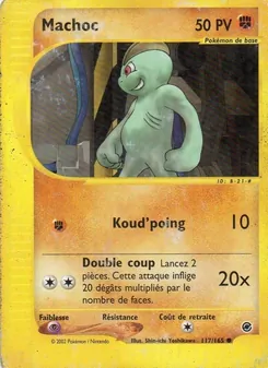 Machoc 117/165 — Expedition Base Set