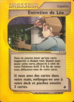 Entretien de Léo 137/165 — Expedition Base Set