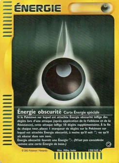 Énergie obscurité 158/165 — Expedition Base Set