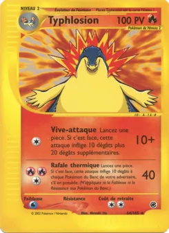Typhlosion 64/165 — Expedition Base Set