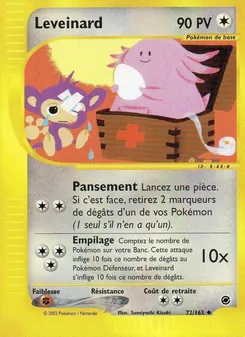 Leveinard 72/165 — Expedition Base Set