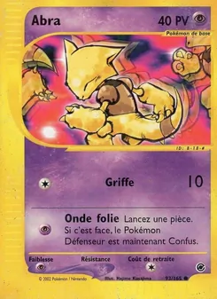 Abra 93/165 — Expedition Base Set