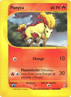 Ponyta 102/147 — Aquapolis