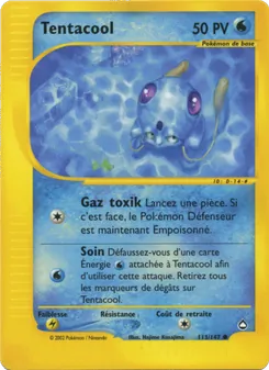 Tentacool 113/147 — Aquapolis