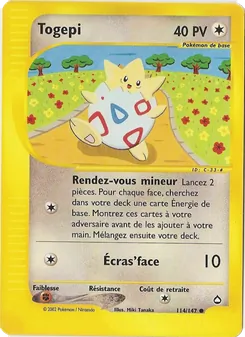 Togepi 114/147 — Aquapolis