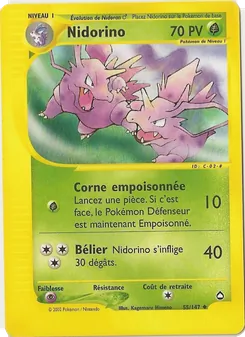 Nidorino 55/147 — Aquapolis