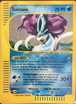 Suicune H25/147 — Aquapolis