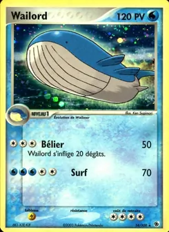 Wailord 14/109 — Ruby & Sapphire