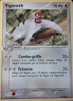 Vigoroth 47/109 — Ruby & Sapphire