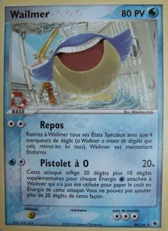 Wailmer 48/109 — Ruby & Sapphire