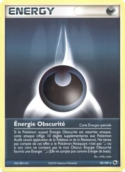 Énergie Obscurité 93/109 — Ruby & Sapphire