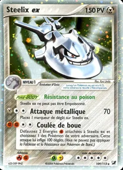 Steelix ex 109/115 — Deoxys / Emerald / FireRed & LeafGreen / Hidden Legends / Unseen Forces